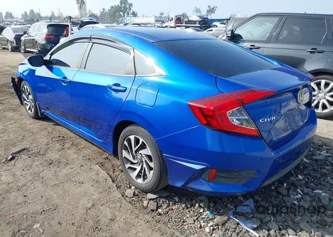 2016 Honda Civic Ex из США, поврежденный, VIN 2HGFC2F7XGH550315